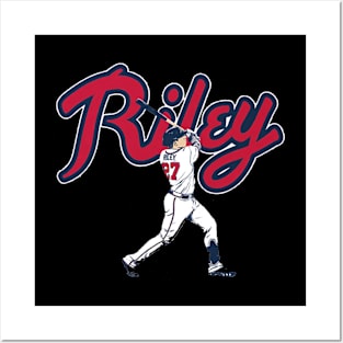 Austin Riley Slugger Swing Posters and Art